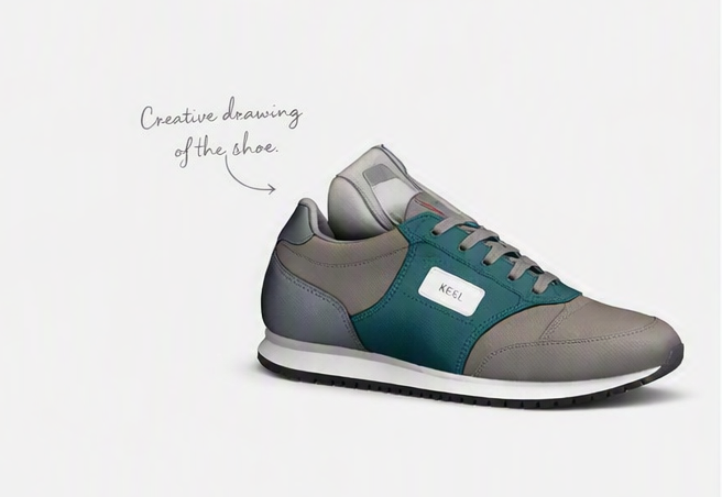 KeUL Limited Edition Italian Leather Trainer