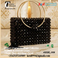 Classic Black Crystal Handbag
