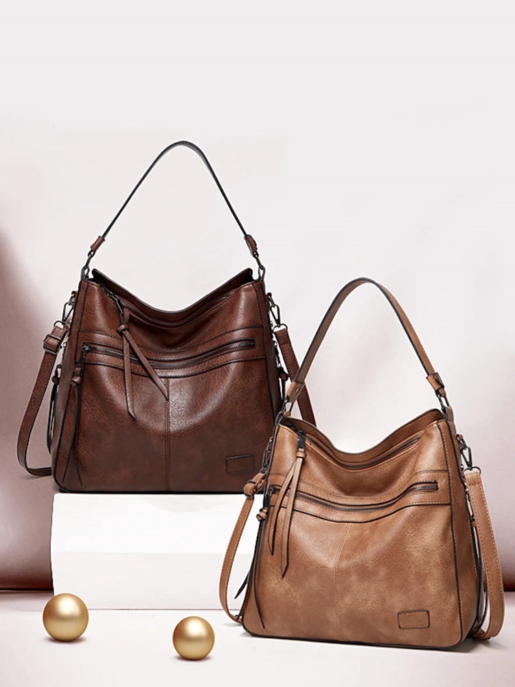 Women Handbags Female Designer Brand Shoulder Bags for Travel Weekend Outdoor Feminine Bolsas Leather Large Messenger Bag Winter