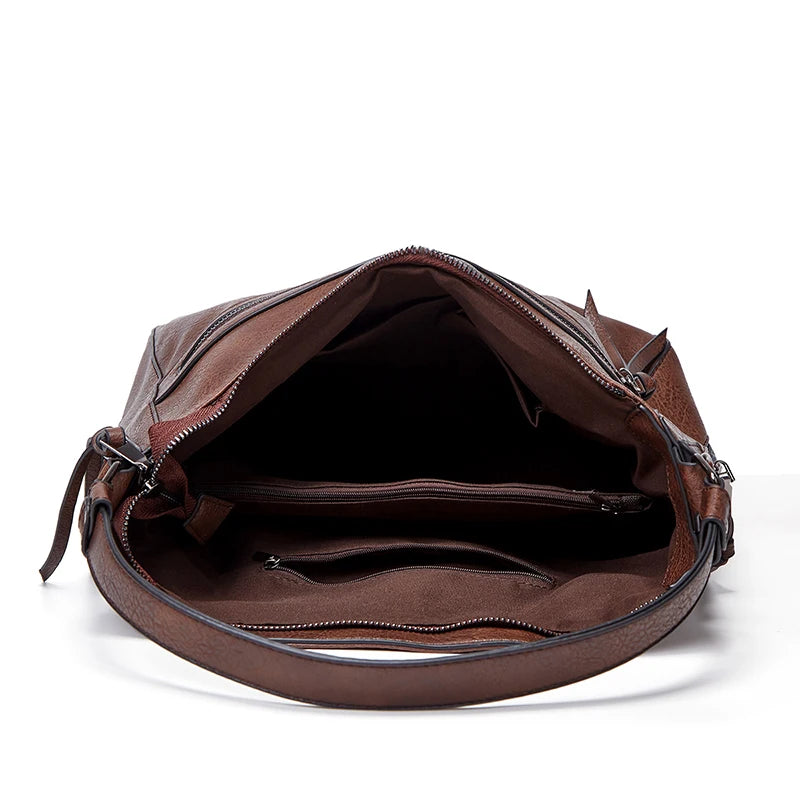 Women Handbags Female Designer Brand Shoulder Bags for Travel Weekend Outdoor Feminine Bolsas Leather Large Messenger Bag Winter