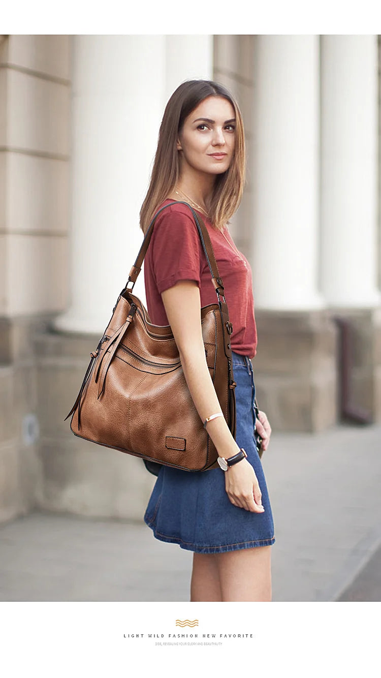 Women Handbags Female Designer Brand Shoulder Bags for Travel Weekend Outdoor Feminine Bolsas Leather Large Messenger Bag Winter