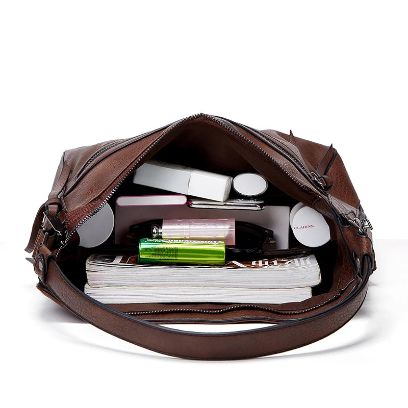Women Handbags Female Designer Brand Shoulder Bags for Travel Weekend Outdoor Feminine Bolsas Leather Large Messenger Bag Winter