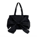 Large Capacity Handbag Casual Tote Big Bowknot Fashion Underarm Shoulder Bag Shopping Pack Korean Style Female Daily Use Bag