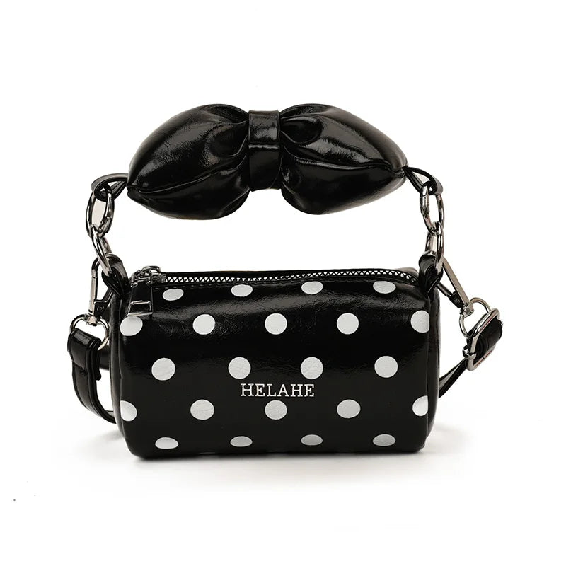 Bow PU Large Capacity Simple Shoulder Bags Hot Sale Solid Color 2025 New Brand Bags for Women New Vacation Women's Handbags