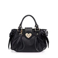 Sweet Bow Lolita Pink Hand Bag Purse Women Harajuku Love Heart Soft Crossbody Bag Lady Kawaii Large Capacity Shoulder Bag Female