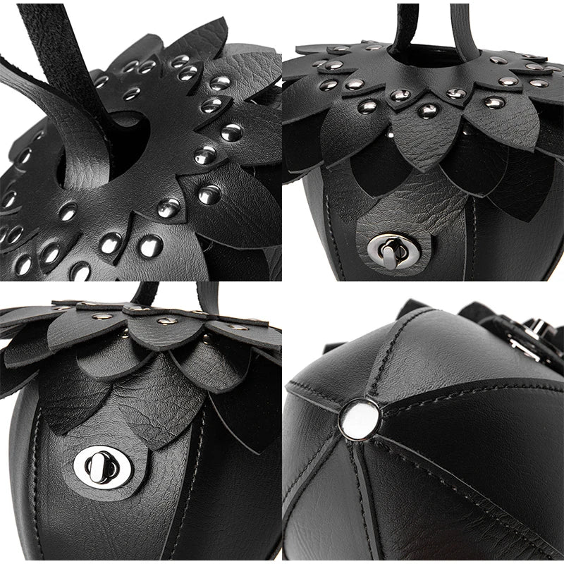 Creative Hot-sell Pine Cone-shaped Bag Popular Europe America Coin Purse New Retro Fashion Clutch High-quality Leather Women Bag