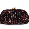 Crystal Rhinestone Clutch Handbag, Luxury Sequin Glitter Sparkly Chain Women Shoulder Bag Crossbody Purse Wedding Banquet Prom